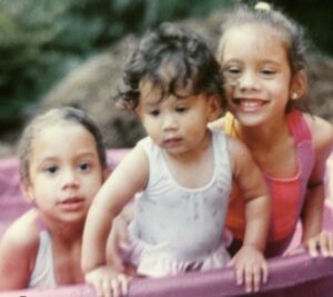 Attorney Courtney Winston (pictured far right) with her siblings